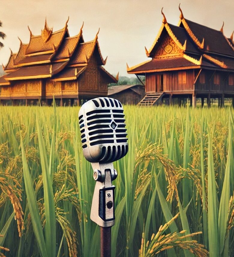 Bangkok Poetry Slam in Rice Field