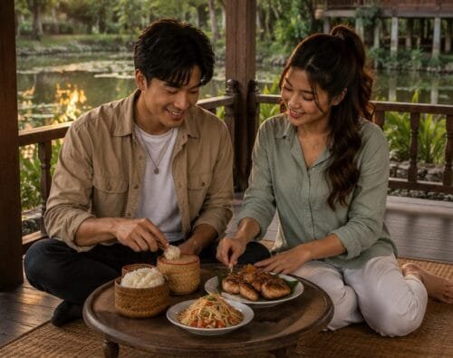 Sakon Nakhon sala meal